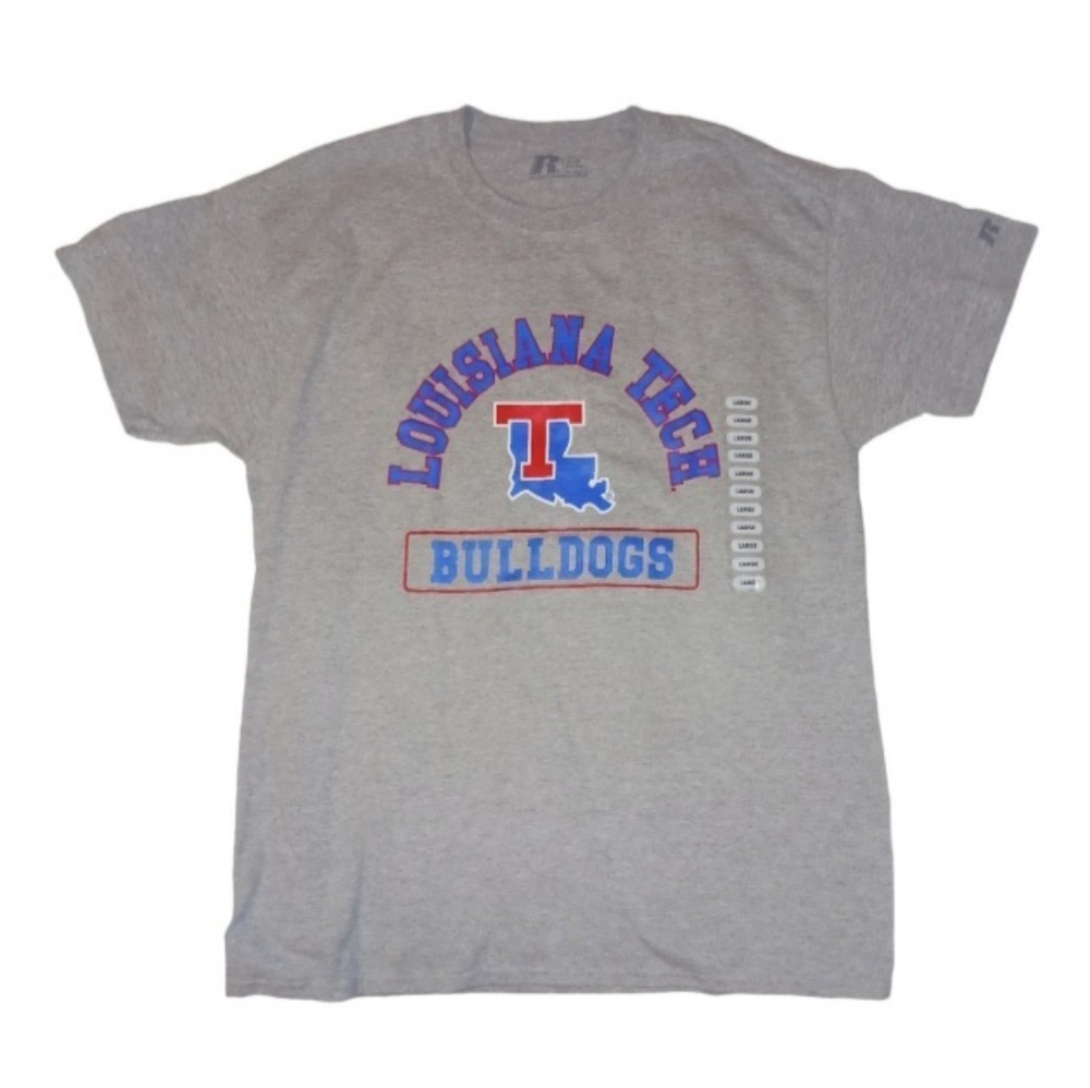 Louisiana Tech University Arch Logo Crewneck Tee